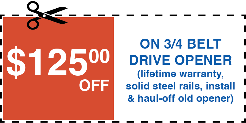 125 off garage door opener Centereach