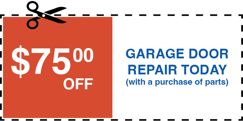 75 off garage door repair Centereach
